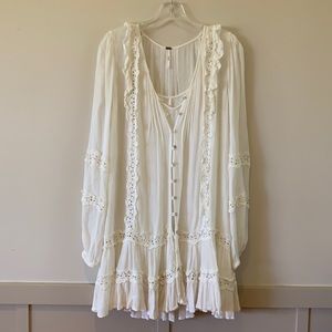 Free people Eyelet Tunic
